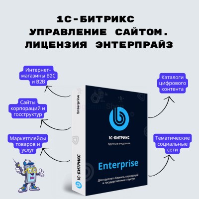 1С-Битрикс: Управление сайтом. Лицензия Энтерпрайз - купить в Смоленке